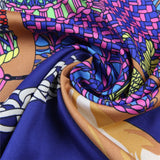 Vassiliki Timpani Print Twill Silk Shawl