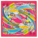 Stavroula Indian Feather Twill Silk Scarves