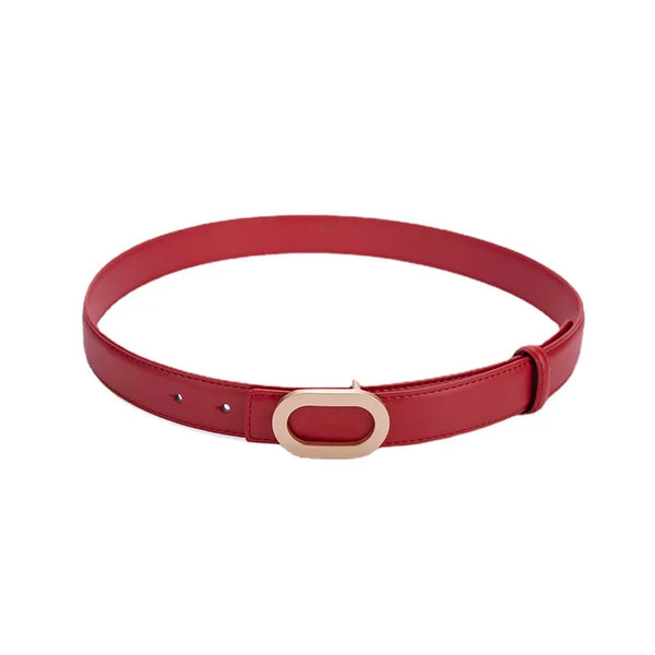 Helena Thin Leather Belt